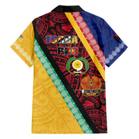 Love Torba PNG Day Family Matching Long Sleeve Bodycon Dress and Hawaiian Shirt Together We Grow - Polynesian Pride