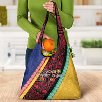 Love Torba PNG Day Grocery Bag Together We Grow LT05 - Polynesian Pride