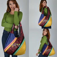Love Torba PNG Day Grocery Bag Together We Grow LT05 - Polynesian Pride