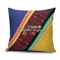 Love Torba PNG Day Pillow Cover Together We Grow - Polynesian Pride