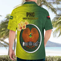 Papua New Guinea Oro Province Hawaiian Shirt Mix Coat Of Arms Polynesian Pattern LT05 - Polynesian Pride