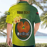 Personalized Papua New Guinea Oro Province Hawaiian Shirt Mix Coat Of Arms Polynesian Pattern LT05 - Polynesian Pride