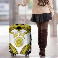 Niue The Rock Of Polynesia Luggage Cover Peniamina Gospel Day Yellow Version