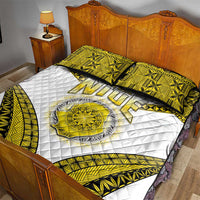 Niue The Rock Of Polynesia Quilt Bed Set Peniamina Gospel Day Yellow Version