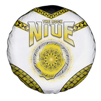 Niue The Rock Of Polynesia Spare Tire Cover Peniamina Gospel Day Yellow Version