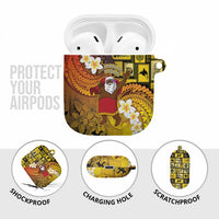 Papua New Guinea Retro Christmas AirPods Case Hamamas Krismas - Polynesian Pride
