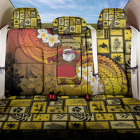 Papua New Guinea Retro Christmas Back Car Seat Cover Hamamas Krismas - Polynesian Pride