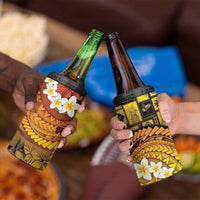 Papua New Guinea Retro Christmas 4 in 1 Can Cooler Tumbler Hamamas Krismas - Polynesian Pride