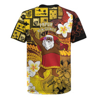 Papua New Guinea Retro Christmas Rugby Jersey Hamamas Krismas - Polynesian Pride