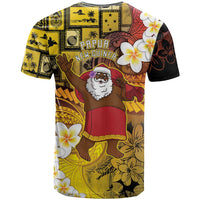 Papua New Guinea Retro Christmas T Shirt Hamamas Krismas - Polynesian Pride