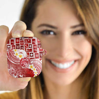 Tonga Christmas AirPods Case Kilisimasi Fiefia Retro Style Red - Polynesian Pride