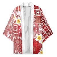 Tonga Christmas Kimono Kilisimasi Fiefia Retro Style Red - Polynesian Pride