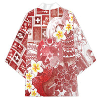 Tonga Christmas Kimono Kilisimasi Fiefia Retro Style Red - Polynesian Pride