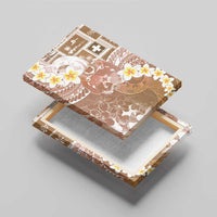 Tonga Christmas Canvas Wall Art Kilisimasi Fiefia Retro Style Brown - Polynesian Pride