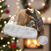 Tonga Christmas Santa Hat Kilisimasi Fiefia Retro Style Brown - Polynesian Pride