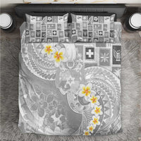 Tonga Christmas Bedding Set Kilisimasi Fiefia Retro Style White LT05 White - Polynesian Pride
