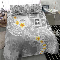 Tonga Christmas Bedding Set Kilisimasi Fiefia Retro Style White LT05 - Polynesian Pride