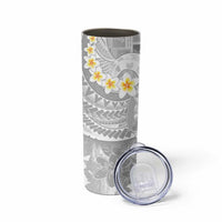 Tonga Christmas Skinny Tumbler Kilisimasi Fiefia Retro Style White - Polynesian Pride