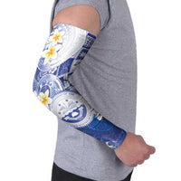 Federated States Of Micronesia Christmas Arm Sleeves Retro Style Bright Version - Polynesian Pride