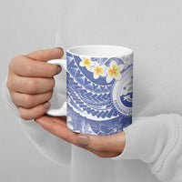 Federated States Of Micronesia Christmas Ceramic Mug Retro Style Bright Version - Polynesian Pride