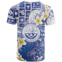 Federated States Of Micronesia Christmas T Shirt Retro Style Bright Version - Polynesian Pride