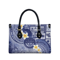 Federated States Of Micronesia Christmas Leather Bag Retro Style Dark Version - Polynesian Pride