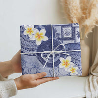 Federated States Of Micronesia Christmas Wrapping Paper Retro Style Dark Version - Polynesian Pride