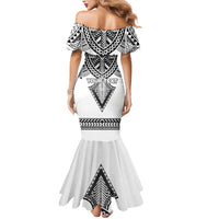 Personalised Melanesian Brotherhood Mermaid Dress With Tribal Pattern - Polynesian Pride