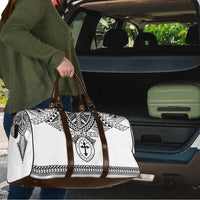 Personalised Melanesian Brotherhood Travel Bag With Tribal Pattern LT05 - Polynesian Pride