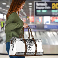 Personalised Melanesian Brotherhood Travel Bag With Tribal Pattern LT05 - Polynesian Pride