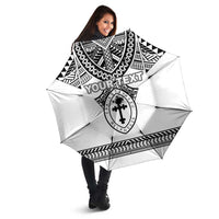 Personalised Melanesian Brotherhood Umbrella With Tribal Pattern LT05 - Polynesian Pride