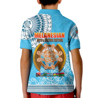 Fiji Kid Polo Shirt Melanesian Festival 2023 LT6 - Polynesian Pride