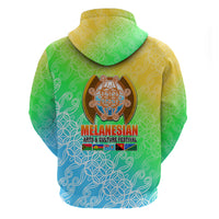 Melanesian Festival 2023 Hoodie FestNapuan Colorful Style LT6 - Polynesian Pride