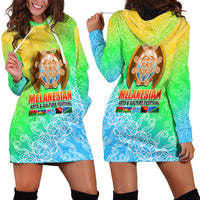 Melanesian Festival 2023 Hoodie Dress Fest'Napuan Colorful Style LT6 - Polynesian Pride