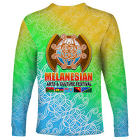 Melanesian Festival 2023 Long Sleeve Shirt Fest'Napuan Colorful Style LT6 - Polynesian Pride