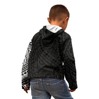 Polynesian Samoyed Dog Kid Hoodie Dog In My Heart LT6 - Polynesian Pride