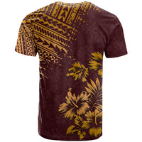 Hawaii Summer T Shirt Mix Polynesian Brown LT6 - Polynesian Pride