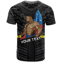 Custom Samoa Pride T Shirt Simple Black Style LT6 - Polynesian Pride