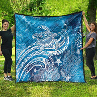 World Ocean Day Polynesian Pattern Quilt Crystal Waves LT7 - Polynesian Pride