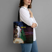 New Caledonia Kanaky Personalized Tote Bag Kagu Bird Emblem LT7 - Polynesian Pride