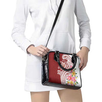 Aloha Hawaii Island Personalized Shoulder Handbag Crimson Dreamy Turtle LT7 - Polynesian Pride