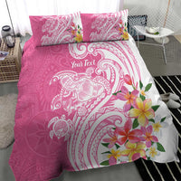 Aloha Maui Island Personalized Bedding Set Rose Dreamy Turtle