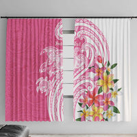 Aloha Maui Island Personalized Window Curtain Rose Dreamy Turtle