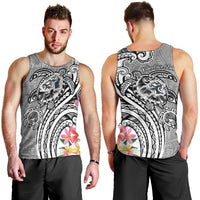 Aloha Kahoolawe Island Personalized Men Tank Top Ashen Dreamy Turtle