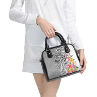 Aloha Kahoolawe Island Personalized Shoulder Handbag Ashen Dreamy Turtle LT7 - Polynesian Pride