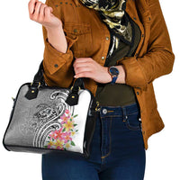 Aloha Kahoolawe Island Personalized Shoulder Handbag Ashen Dreamy Turtle LT7 - Polynesian Pride