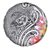 Aloha Kahoolawe Island Personalized Spare Tire Cover Ashen Dreamy Turtle