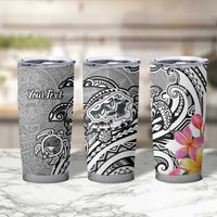 Aloha Kahoolawe Island Personalized Tumbler Cup Ashen Dreamy Turtle LT7 - Polynesian Pride