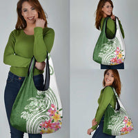 Aloha Molokai Island Personalized Grocery Bag Sage Dreamy Turtle LT7 - Polynesian Pride