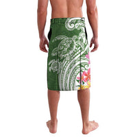 Aloha Molokai Island Personalized Lavalava Sage Dreamy Turtle